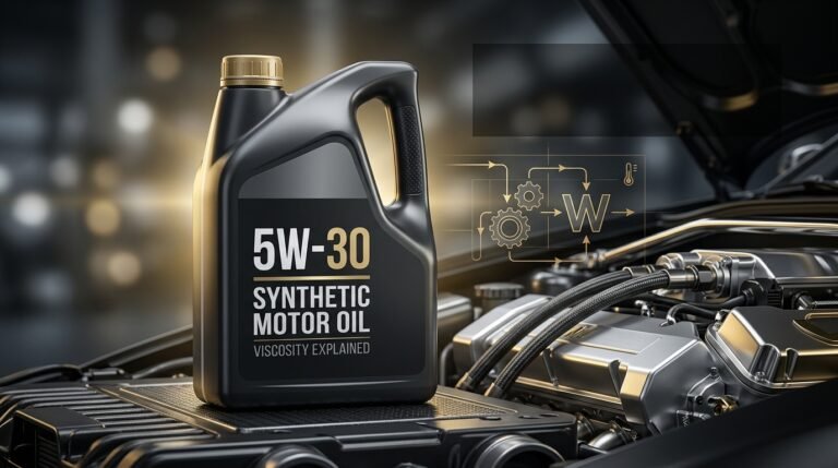 O que significa 5W-30 no óleo do motor?